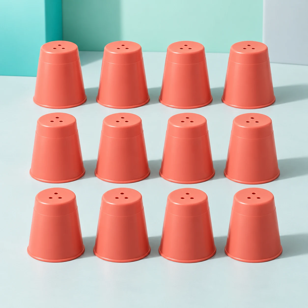 Coral Twelve Cup Set